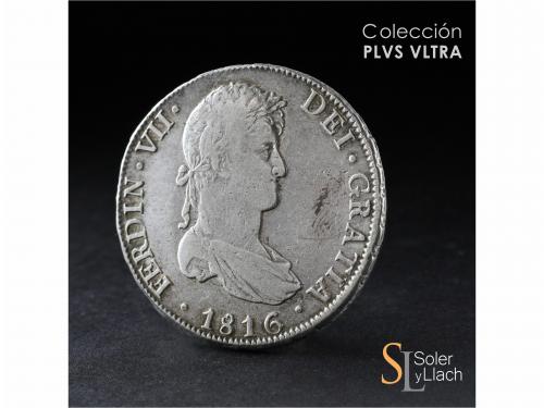 FERNANDO VII. 8 Reales. 1816. POTOSÍ. P.J. 26,67 grs. MBC+. 