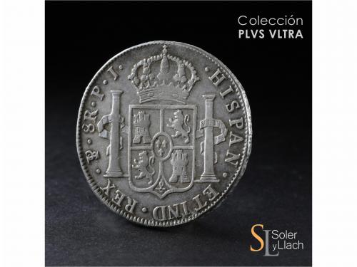 FERNANDO VII. 8 Reales. 1816. POTOSÍ. P.J. 26,67 grs. MBC+. 