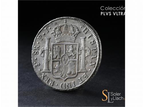 FERNANDO VII. 8 Reales. 1819. POTOSÍ. P.J. 26,96 grs. Cuño a