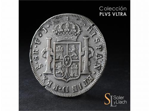 FERNANDO VII. 8 Reales. 1808. SANTIAGO. F.J. 26,59 grs. Bust