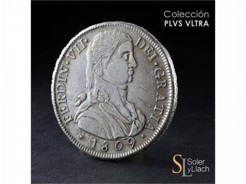 FERNANDO VII. 8 Reales. 1809. SANTIAGO. F.J. 27,36 grs. Casa