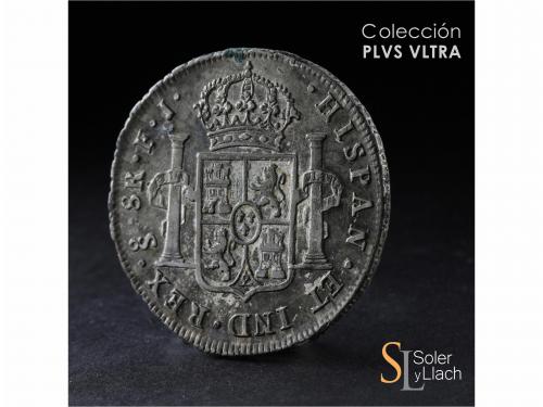FERNANDO VII. 8 Reales. 1811. SANTIAGO. F.J. 27,04 grs. Bust