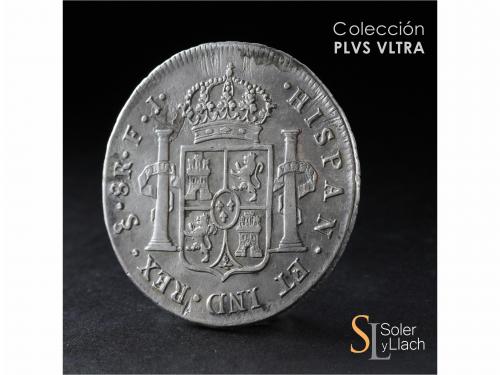 FERNANDO VII. 8 Reales. 1812. SANTIAGO. F.J. 26,93 grs. MBC+