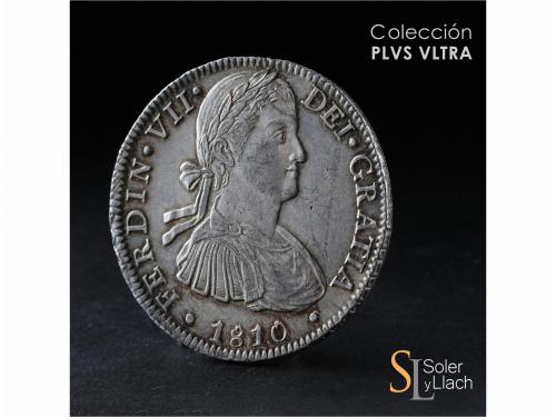 FERNANDO VII. 8 Reales. 1810. MÉXICO. HJ/TH. 26,93 grs. Boni