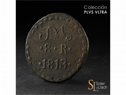 FERNANDO VII. 8 Reales. 1813. TIERRAS CALIENTES. 16,53 grs. 