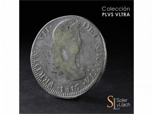 FERNANDO VII. 8 Reales. 1816. ZACATECAS. A.G. 25,72 grs. Var