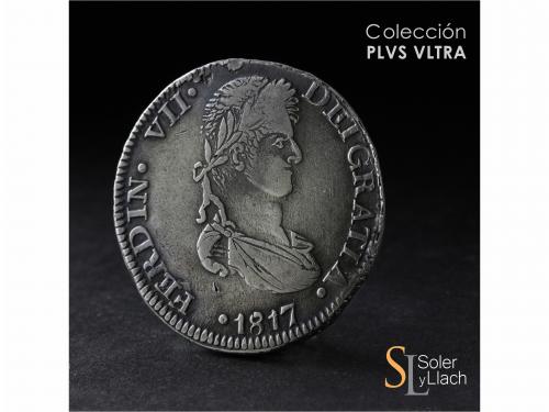 FERNANDO VII. 8 Reales. 1817. ZACATECAS. A.G. 25,97 grs. MBC