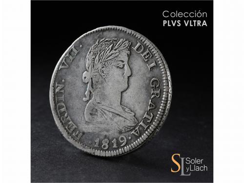 FERNANDO VII. 8 Reales. 1819. ZACATECAS. A.G. 26,75 grs. MBC