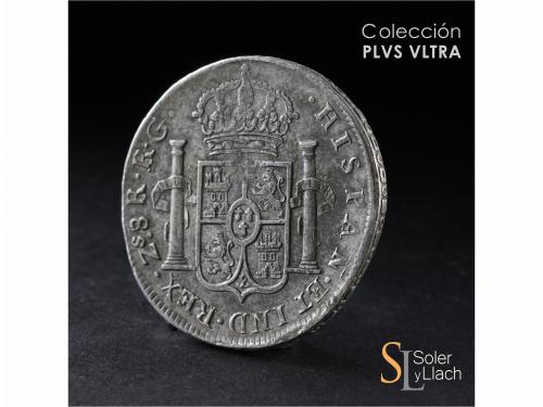 FERNANDO VII. 8 Reales. 1820. ZACATECAS. R.G. 26,29 grs. Pát
