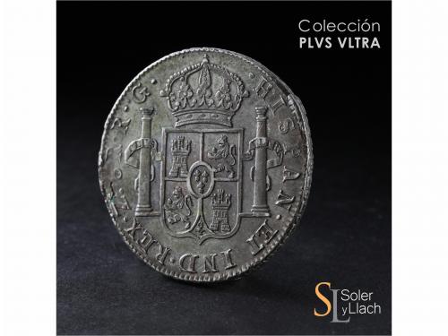 FERNANDO VII. 8 Reales. 1821. ZACATECAS. R.G. 26,72 grs. Ley