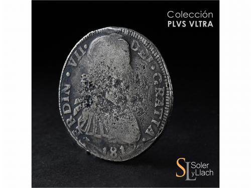 FERNANDO VII. 8 Reales. 1812. DURANGO. R.M. 27,03 grs. Acuña