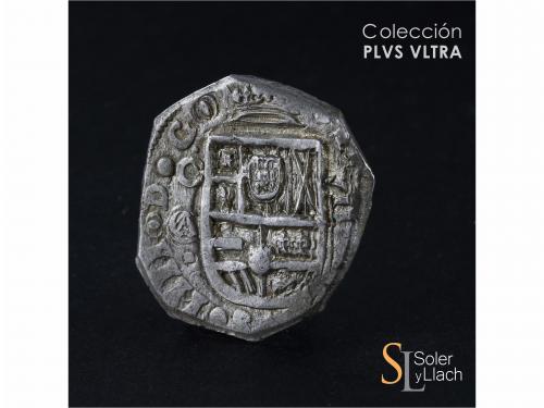 FELIPE IV. 8 Reales. 1651. CUENCA. C. Anv.: C/CA - Escudo - 