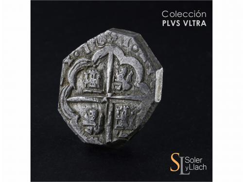 FELIPE IV. 8 Reales. 1651. CUENCA. C. Anv.: C/CA - Escudo - 