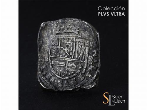 FELIPE IV. 8 Reales. 1644. MADRID. B. Anv.: (MD vertical) / 