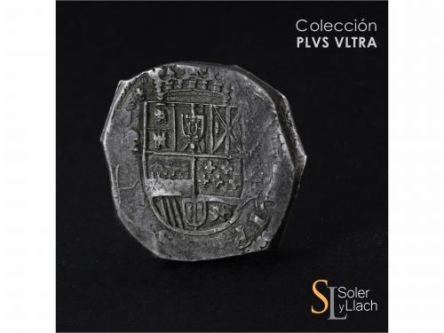 FELIPE IV. 8 Reales. 1641. MADRID. B. Anv.: MD vertical / (B