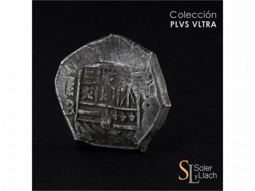 FELIPE IV. 8 Reales. 1662. SEGOVIA. B. Anv.: Acueducto verti