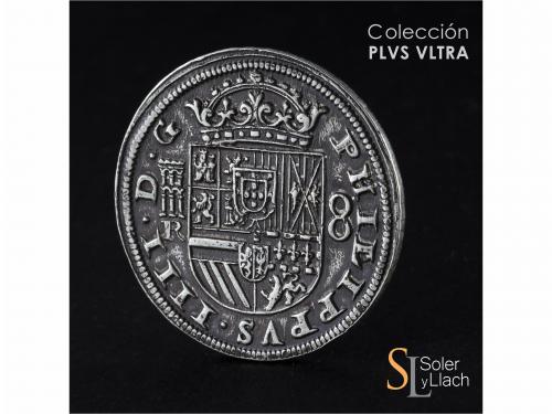 FELIPE IV. 8 Reales. 1635. SEGOVIA. R. 27,55 grs. Variante H
