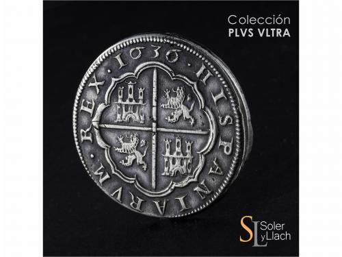 FELIPE IV. 8 Reales. 1636. SEGOVIA. R. 26,18 grs. Leves hoji