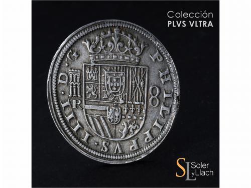 FELIPE IV. 8 Reales. 1636/5. SEGOVIA. R. 27,19 grs. Levísima