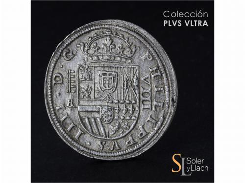 FELIPE IV. 8 Reales. 1651. SEGOVIA. BR (nexadas). Anv.: Acue