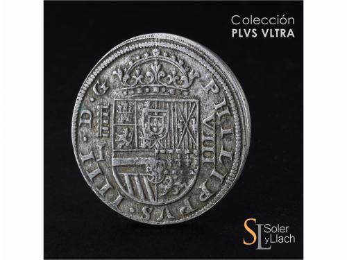 FELIPE IV. 8 Reales. 1651. SEGOVIA. I. Anv.: Acueducto verti