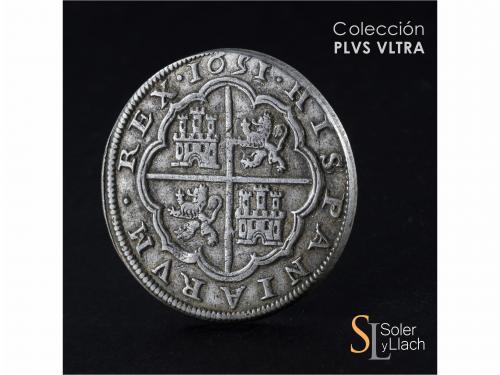 FELIPE IV. 8 Reales. 1651. SEGOVIA. I. Anv.: Acueducto verti