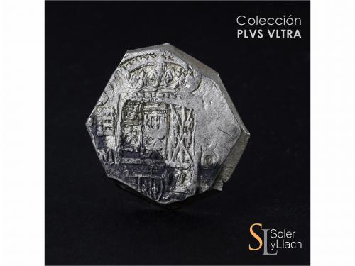 FELIPE IV. 8 Reales. 165(9). SEGOVIA. M. Anv.: Acueducto ver