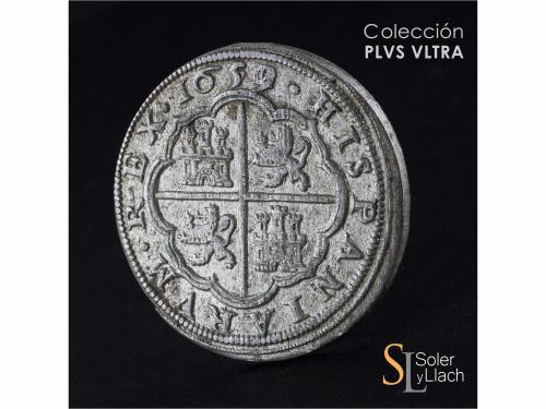 FELIPE IV. 8 Reales. 1659/2/1/0. SEGOVIA. BR (nexadas)/I. An