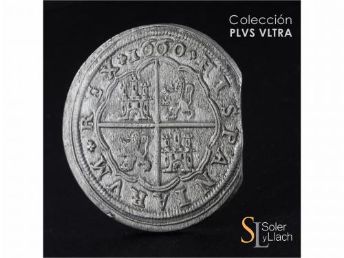 FELIPE IV. 8 Reales. 1660. SEGOVIA. BR (nexadas). Anv.: Acue
