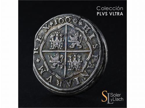 FELIPE IV. 8 Reales. 1660. SEGOVIA. BR (nexadas). Anv.: Acue