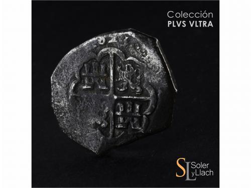 FELIPE IV. 8 Reales. 1625. SEVILLA. R. Anv.: S / R - Escudo 