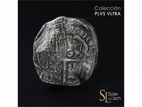 FELIPE IV. 8 Reales. (16)27. SEVILLA. R. 27,78 grs. Repintad