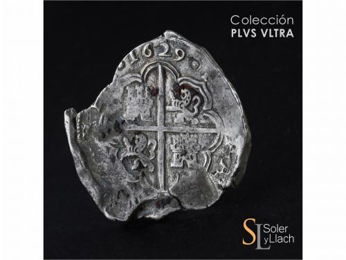 FELIPE IV. 8 Reales. 1629. SEVILLA. R. 26,83 grs. Todos los 