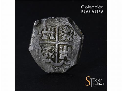 FELIPE IV. 8 Reales. 1634. SEVILLA. R. 27,41 grs. Fecha, cec