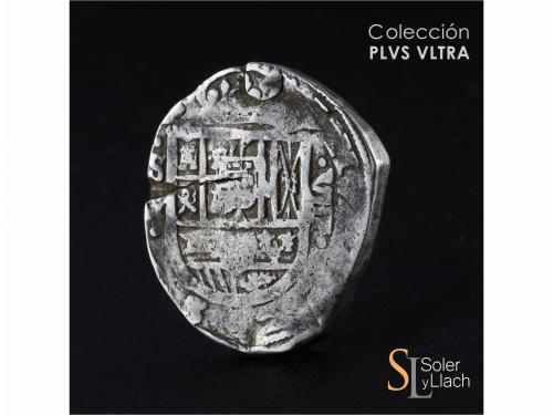 FELIPE IV. 8 Reales. (1)636. SEVILLA. R. 27,13 grs. Repintad