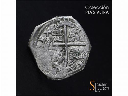 FELIPE IV. 8 Reales. (1)662. TOLEDO. CA (nexadas). Anv.: T r