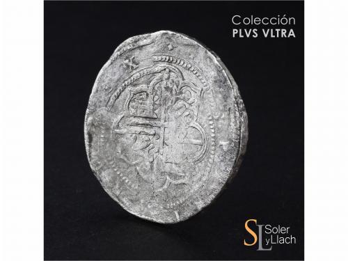 FELIPE II. 8 Reales. S/F. TOLEDO. (M). Anv.: (M) / T - Escud