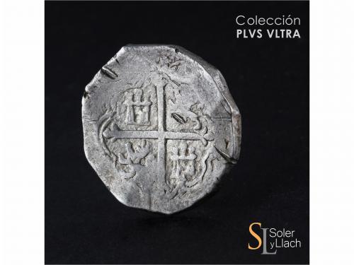 FELIPE IV. 8 Reales. 162(2). MÉXICO. D. Anv.: o / M / D - Es