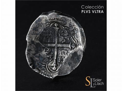 FELIPE IV. 8 Reales. (1)624/3. MÉXICO. (D). 27,09 grs. Tres 