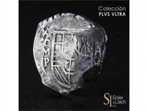 FELIPE IV. 8 Reales. 1634. MÉXICO. P. Anv.: o / M / P - Escu