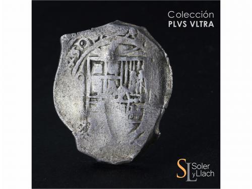 FELIPE IV. 8 Reales. (16)45. MÉXICO. (P). 27,12 grs. Resello