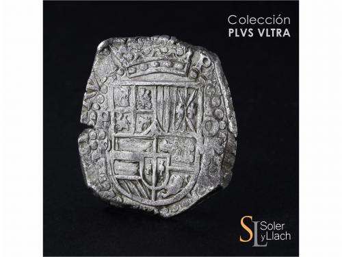 FELIPE IV. 8 Reales. 1626. POTOSÍ. P. 26,6 grs. Leones y cas