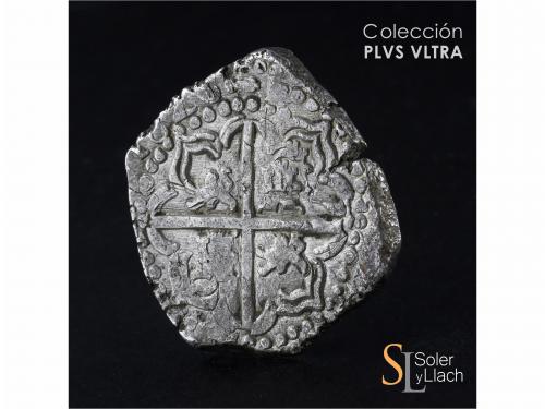 FELIPE IV. 8 Reales. 1626. POTOSÍ. P. 26,6 grs. Leones y cas