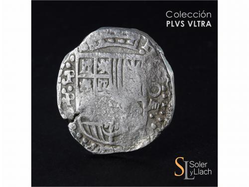 FELIPE IV. 8 Reales. 1626. POTOSÍ. P. 27,14 grs. Leones y ca
