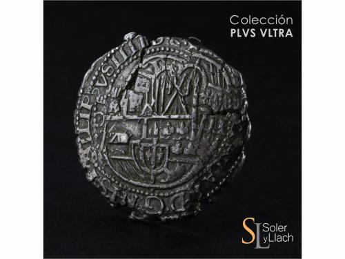 FELIPE IV. 8 Reales. 1631. POTOSÍ. (T). 27,05 grs. Zonas rep