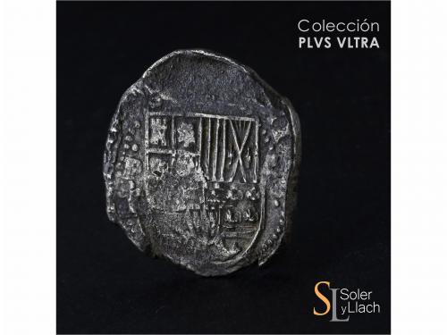 FELIPE IV. 8 Reales. (1)635. POTOSÍ. T. 27,08 grs. Oxidacion