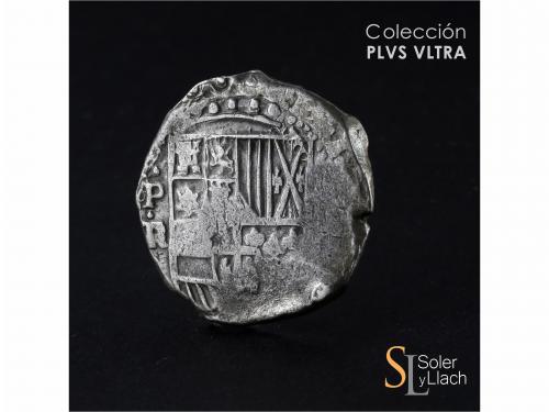 FELIPE IV. 8 Reales. (16)38. POTOSÍ. T.R. 26,79 grs. MBC. / 