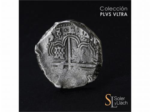 FELIPE IV. 8 Reales. (16)38. POTOSÍ. T.R. 26,79 grs. MBC. / 