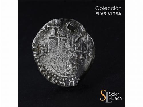 FELIPE IV. 8 Reales. 1640. POTOSÍ. T.R. 27,98 grs. Perforaci