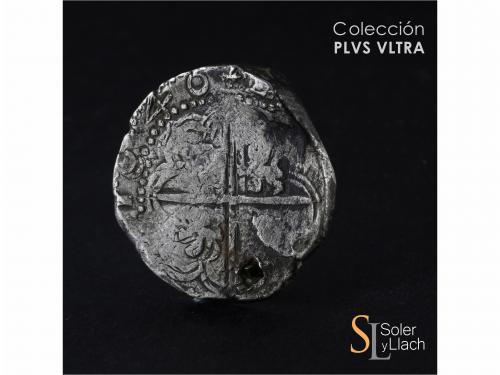 FELIPE IV. 8 Reales. 1640. POTOSÍ. T.R. 27,98 grs. Perforaci